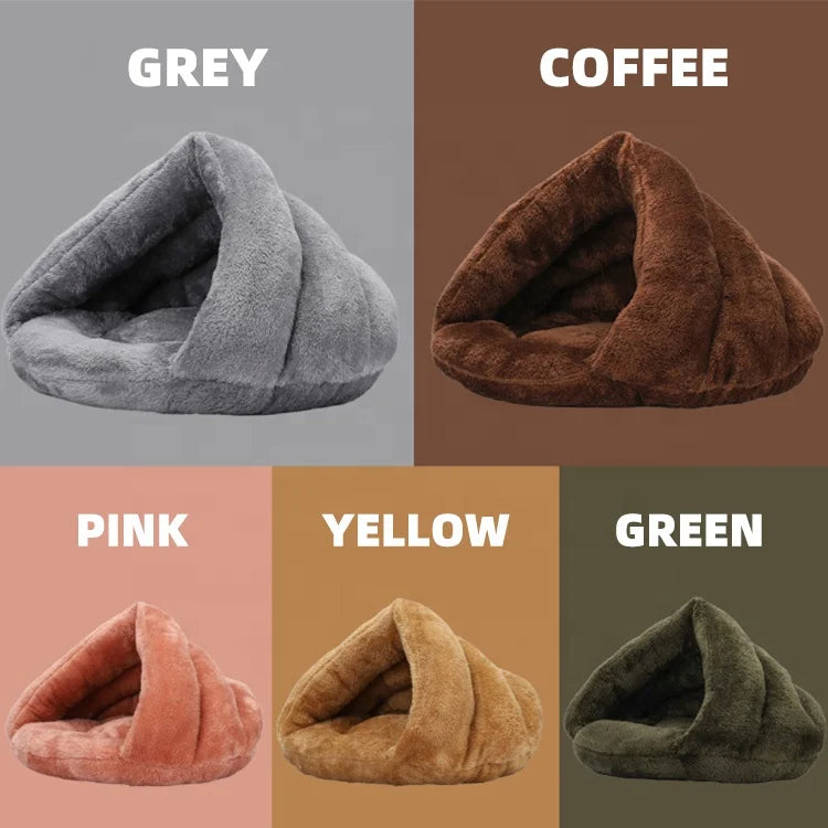 Cama Redonda Súper Suave para Perros y Gatos – Cojín Cómodo y Acogedora para Mascotas