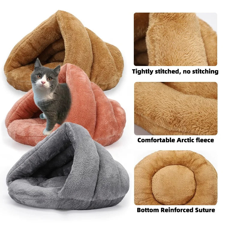 Cama Redonda Súper Suave para Perros y Gatos – Cojín Cómodo y Acogedora para Mascotas